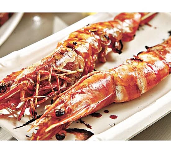 Salt & Pepper Shrimp (7pcs) 串燒椒鹽大蝦(7隻)